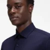 Slim-Fit-Hemd aus Stretch-Twill