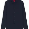Slim-Fit-Hemd aus Stretch-Twill