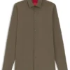 Slim-Fit-Hemd aus Stretch-Twill