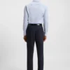 Slim-Fit-Hemd aus strukturierter Baumwolle