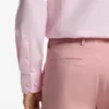 Slim-Fit-Hemd aus strukturierter, knitterfreier Baumwolle