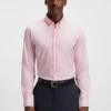 Slim-Fit-Hemd mit Double-B-Monogramm