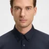 Slim-Fit-Hemd mit Double-B-Monogramm