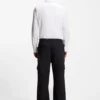 Slim-Fit-Hemd mit Logo-Jacquard