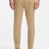 Slim-Fit-Hose aus Baumwolle, Seide und Stretch Slim-Fit-Hose aus Baumwolle, Seide und Stretch