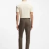 Slim-Fit-Hose aus Baumwolle, Seide und Stretch Slim-Fit-Hose aus Baumwolle, Seide und Stretch