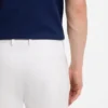 Slim-Fit-Hose aus Baumwolle, Seide und Stretch