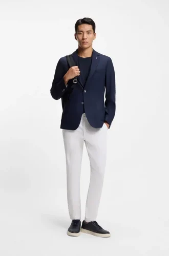 Slim-Fit-Hose aus einer Stretch-Baumwollmischung