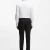 Slim-Fit-Hose aus Popeline-Mischgewebe