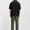Slim-Fit-Hose aus Popeline-Mischgewebe