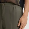 Slim-Fit-Hose aus Popeline-Mischgewebe