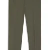 Slim-Fit-Hose aus Popeline-Mischgewebe