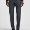 Slim-Fit-Hose aus Schurwolle mit feinem Muster Slim-Fit-Hose aus Schurwolle mit feinem Muster