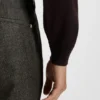 Slim-Fit-Hose aus Schurwolle mit feinem Muster Slim-Fit-Hose aus Schurwolle mit feinem Muster