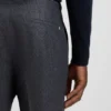 Slim-Fit-Hose aus Schurwolle mit feinem Muster Slim-Fit-Hose aus Schurwolle mit feinem Muster