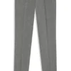 Slim-Fit-Hose aus Schurwolle mit feinem Muster Slim-Fit-Hose aus Schurwolle mit feinem Muster