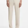 Slim-Fit-Hose aus Serge aus Schurwolle