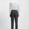 Slim-Fit-Hose aus Serge aus Schurwolle