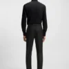 Slim-Fit-Hose aus Serge aus Schurwolle