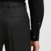 Slim-Fit-Hose aus Serge aus Schurwolle