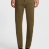 Slim-Fit-Hose aus Stretch-Baumwollgabardine
