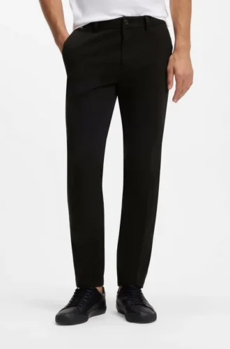 Slim-Fit-Hose aus Stretch-Baumwollgabardine