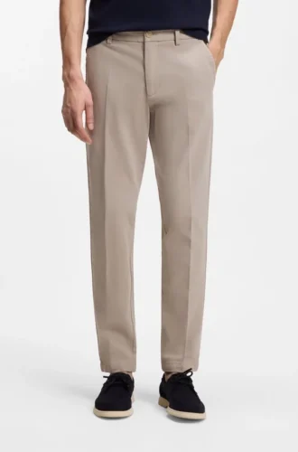 Slim-Fit-Hose aus Stretch-Baumwollgabardine