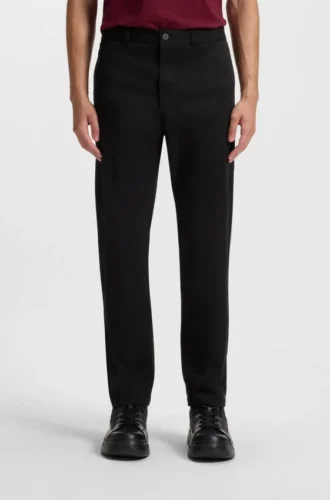 Slim-Fit-Hose aus Stretch-Baumwollgabardine