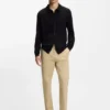 Slim-Fit-Hose aus Stretch-Baumwollgabardine