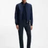 Slim-Fit-Hose aus Stretch-Baumwollgabardine