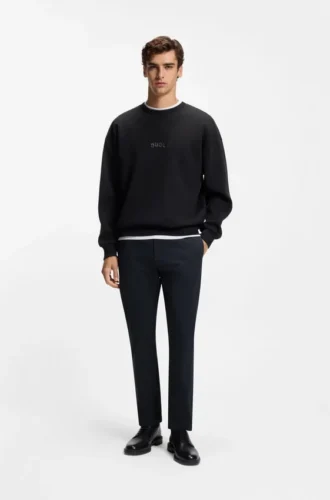 Slim-Fit-Hose aus Stretch-Baumwollgabardine