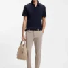 Slim-Fit-Hose aus Stretch-Baumwollgabardine