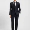 Slim-Fit-Hose aus Stretchwolle