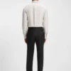 Slim-Fit-Hose aus Stretchwolle