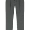 Slim-Fit-Hose aus Wollmischung im Sharkskin-Look