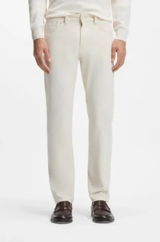 Slim-Fit-Hose „Delaware“ aus Baumwollmisch-Twill