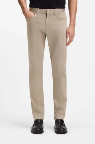 Slim-Fit-Hose „Delaware“ aus farbechtem Twill
