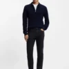 Slim-Fit-Hose „Delaware“ aus farbechtem Twill