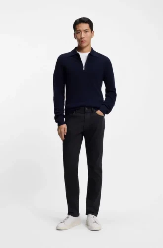 Slim-Fit-Hose „Delaware“ aus farbechtem Twill