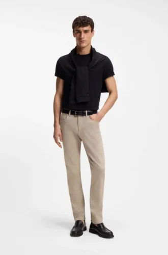 Slim-Fit-Hose „Delaware“ aus farbechtem Twill