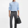 Slim-Fit-Hose „Delaware“ aus gebürstetem Stretch-Twill
