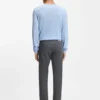 Slim-Fit-Hose „Delaware“ aus gebürstetem Stretch-Twill