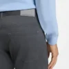 Slim-Fit-Hose „Delaware“ aus gebürstetem Stretch-Twill