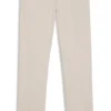 Slim-Fit-Hose „Delaware“ aus gemusterter Stretch-Baumwolle