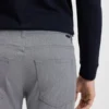 Slim-Fit-Hose „Delaware“ aus knitterfreiem Dobby