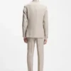Slim-Fit-Jacke aus einer Leinenmischung