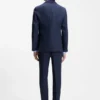 Slim-Fit-Jacke aus einer Leinenmischung