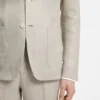 Slim-Fit-Jacke aus einer Leinenmischung