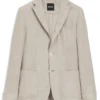 Slim-Fit-Jacke aus einer Leinenmischung