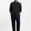 Slim-Fit-Jacke aus knitterfreiem Stoff